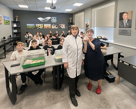 Строение клеток, анализ семян и калибровка зерна: агротехклассники углубляют знания