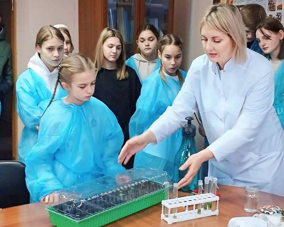 Лекции и практические занятия агротехклассников