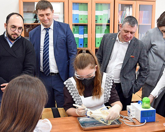 Замдиректора Научного центра Минсельхоза РФ познакомилась с работой агротехклассов Белгородской области